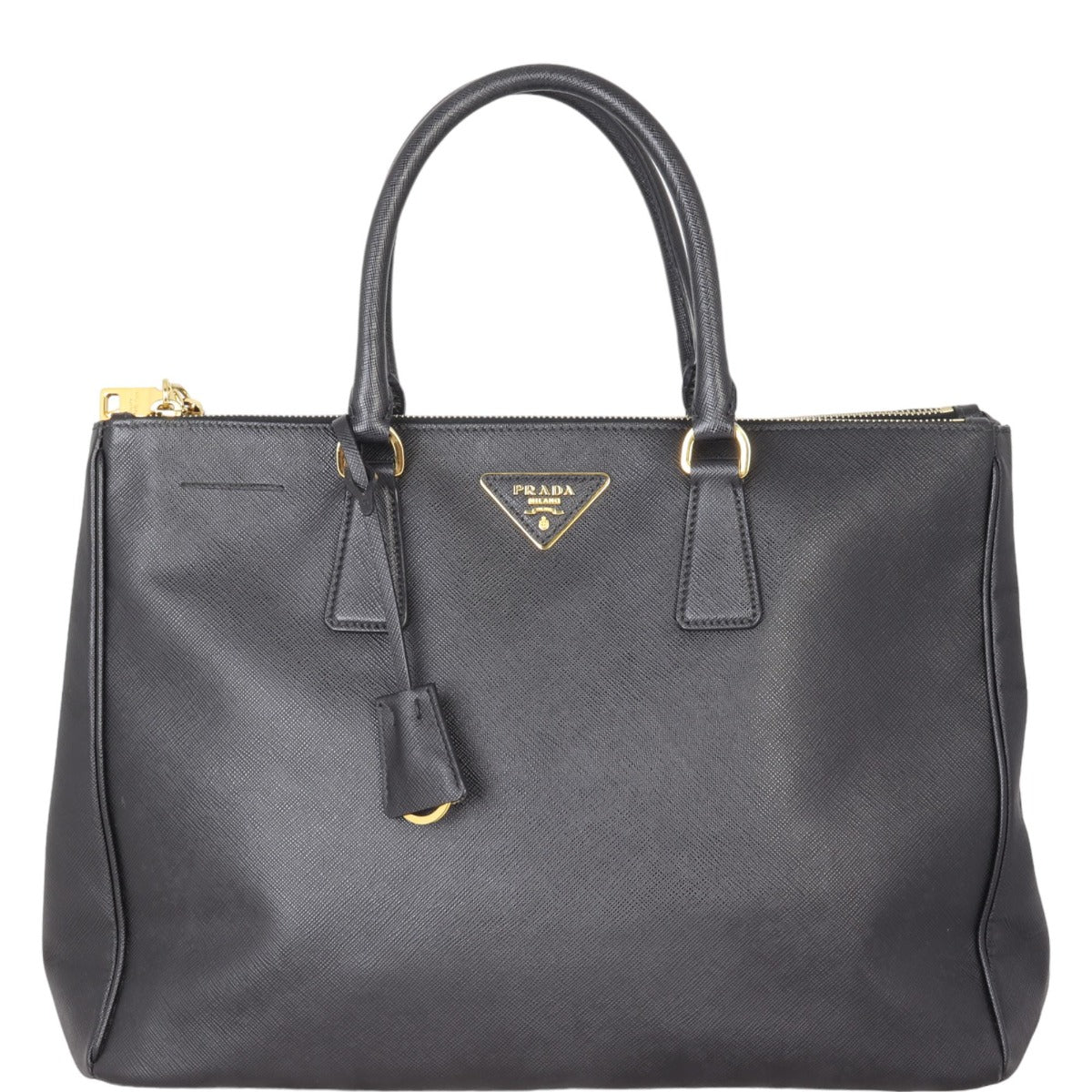 Prada Saffiano Lux Galleria Double Zip Tote Large
