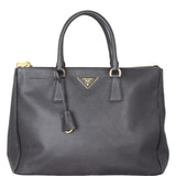 Prada Saffiano Lux Galleria Double Zip Tote Large