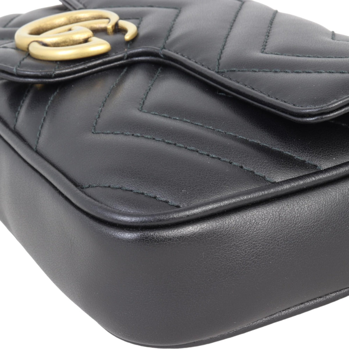 Gucci GG Marmont Matelasse Mini Flap Shoulder Bag