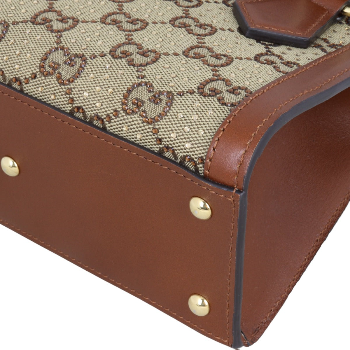 Gucci GG Diana Bamboo Top Handle Mini Tote