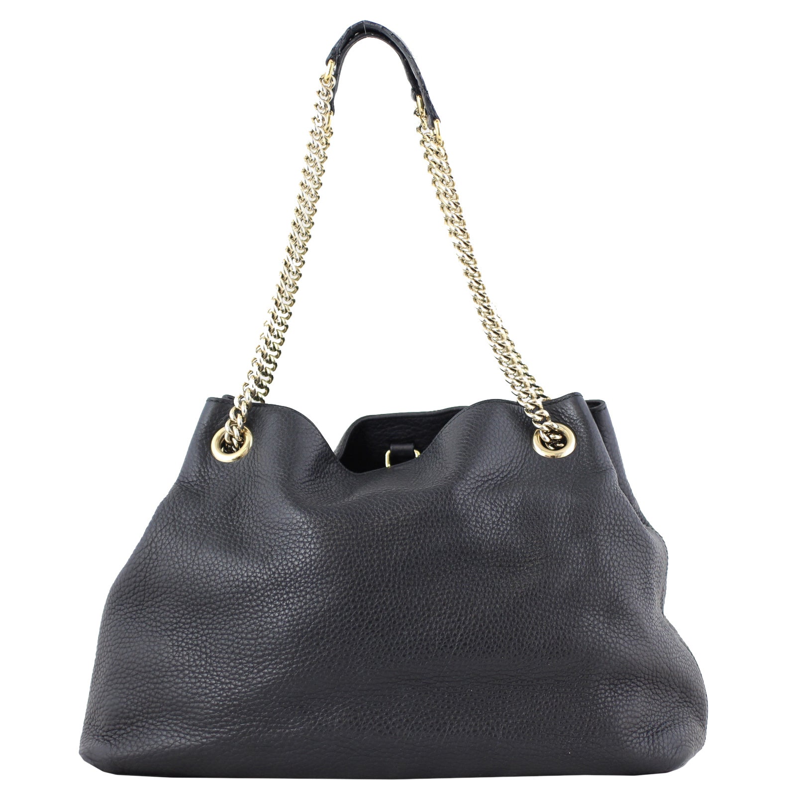 Gucci Soho Chain Medium Shoulder Bag back