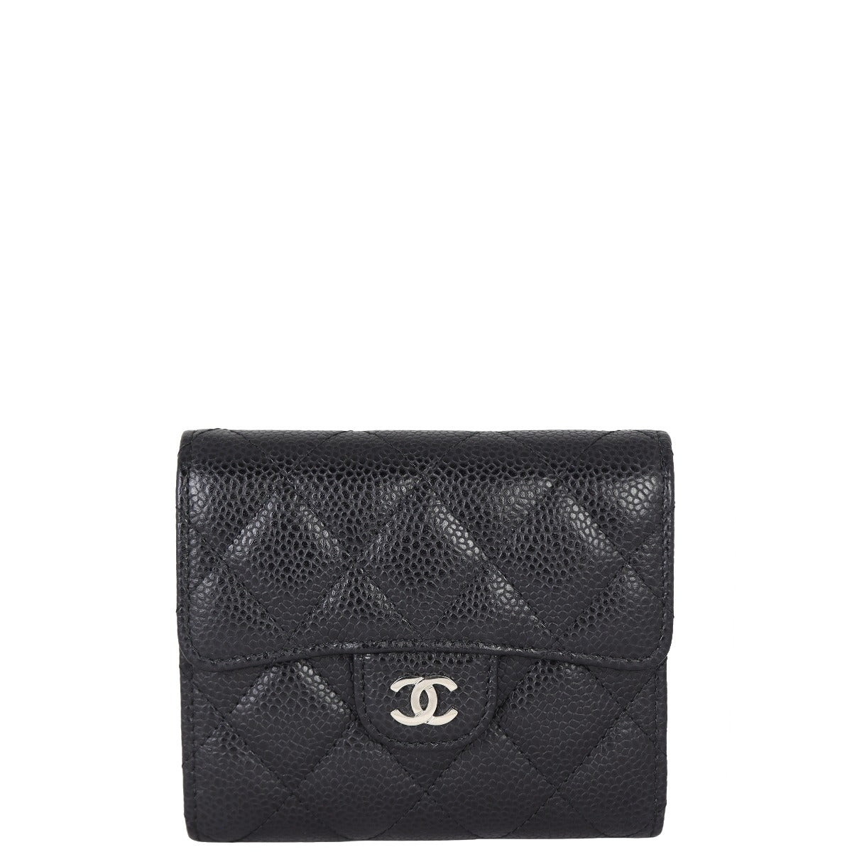 Chanel Classic Compact Wallet | Caviar