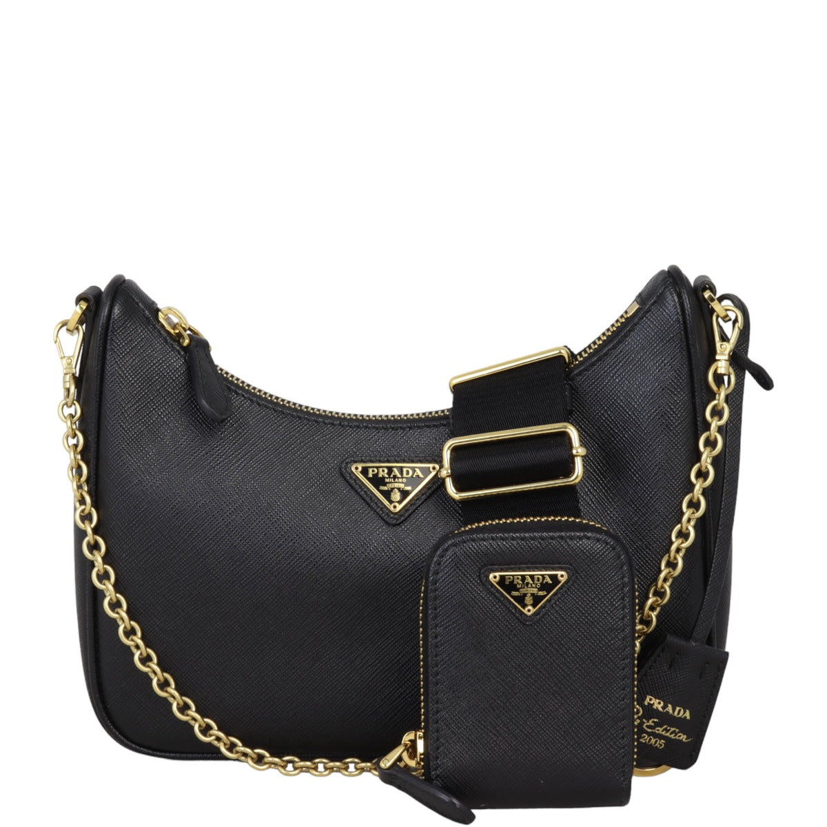 Prada Re-edition 2005 Saffiano Shoulder Bag