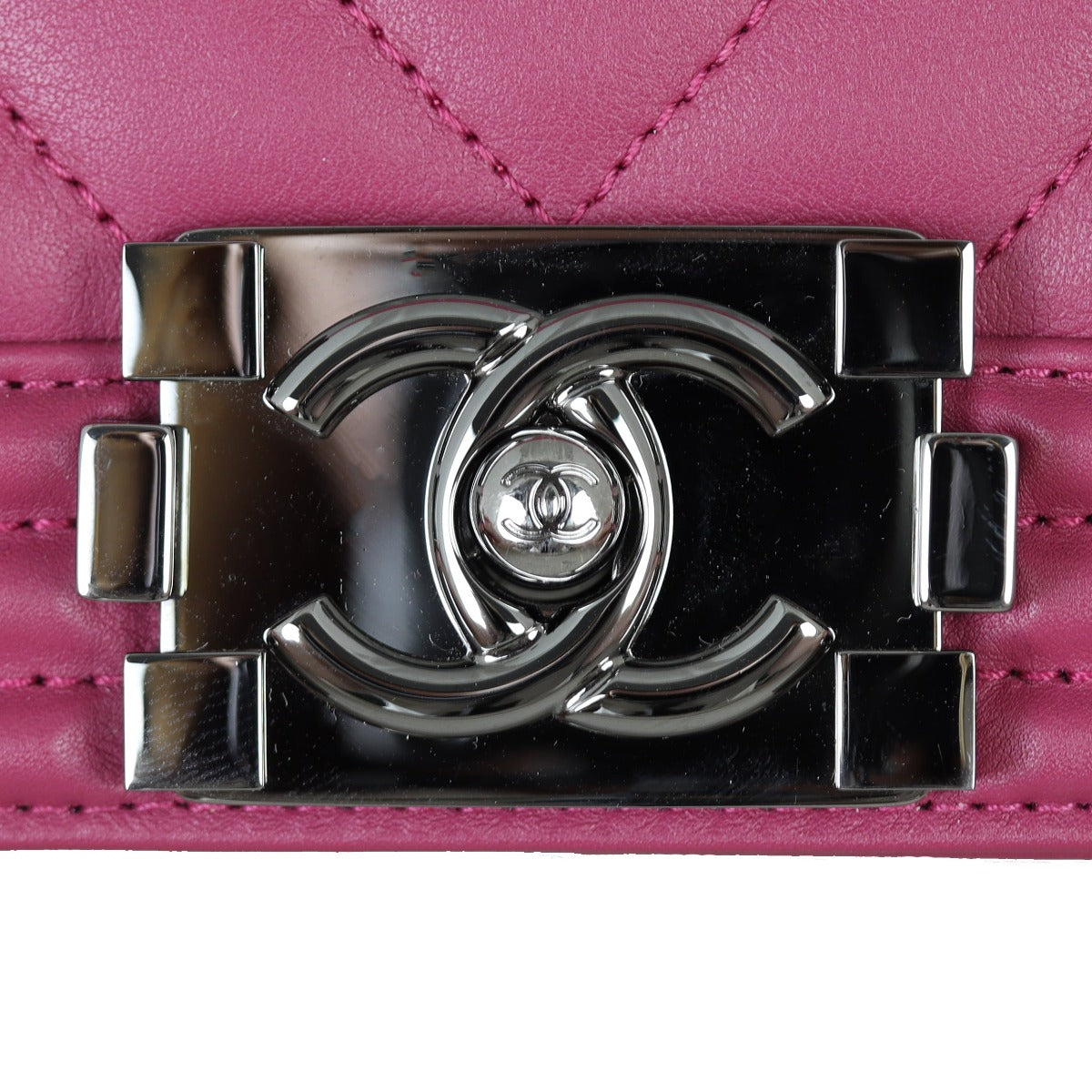 Chanel Boy Old Medium Chevron Hardware