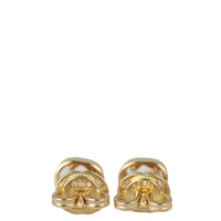 Gucci Interlocking G 18k Yellow Gold Stud Earrings