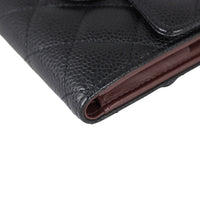 Chanel Classic Compact Wallet | Caviar