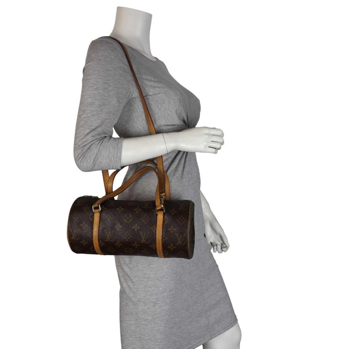 Louis Vuitton Papillon 28 Monogram with Strap