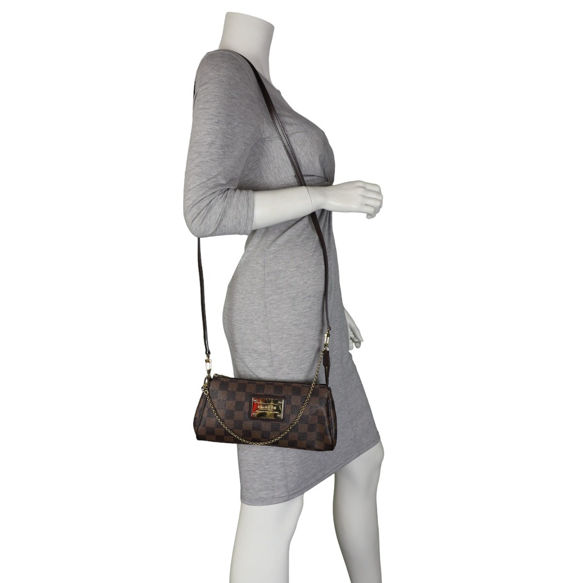 Louis Vuitton Eva Pochette Damier Ebene