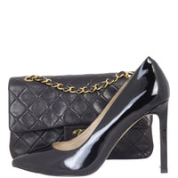 Chanel Classic Double Flap Small | Black Lambskin Leather