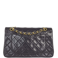 Chanel Classic Double Flap Small | Black Lambskin Leather