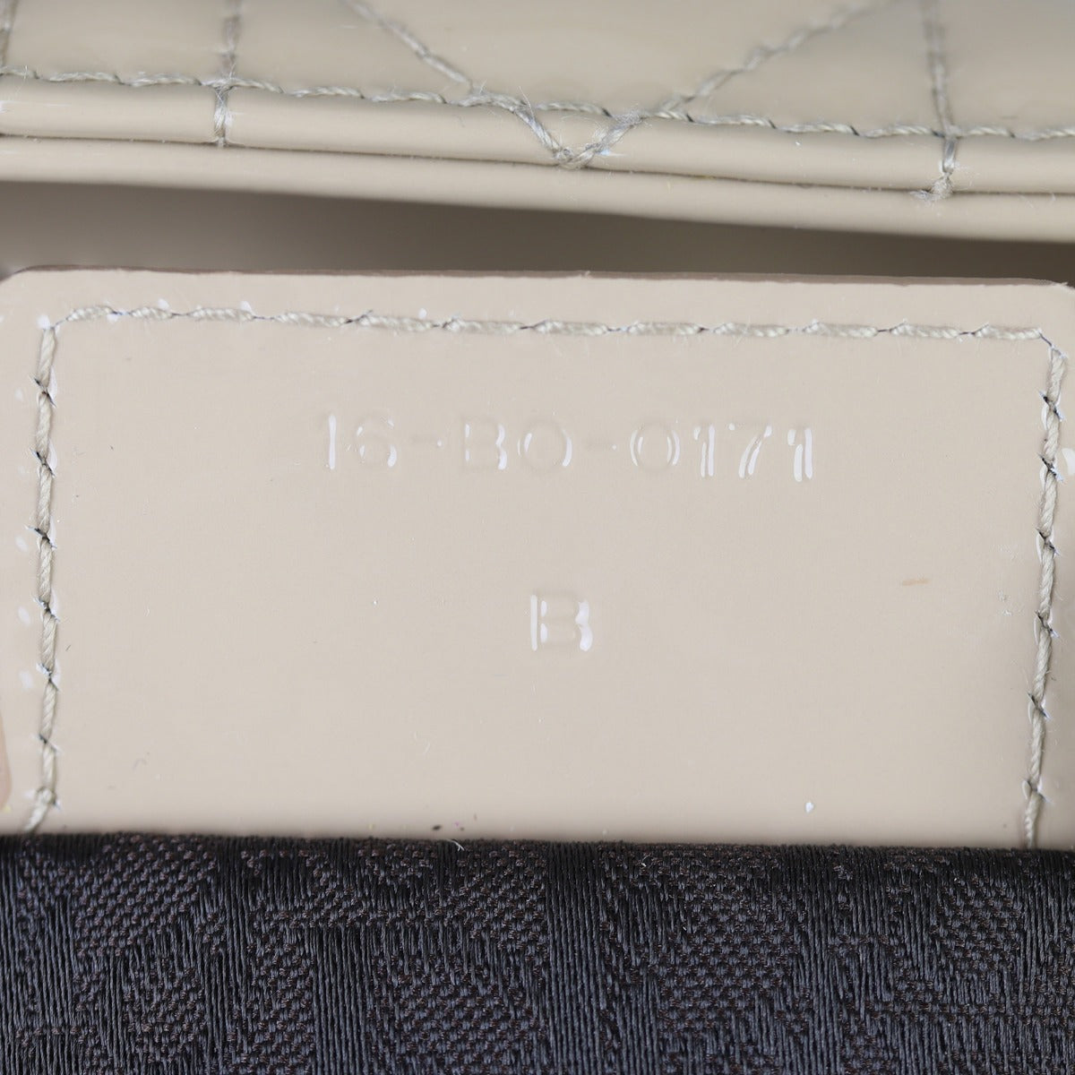 Dior Lady Dior Large Patent Date Code