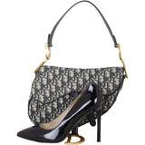 Dior Saddle Bag with Strap Oblique