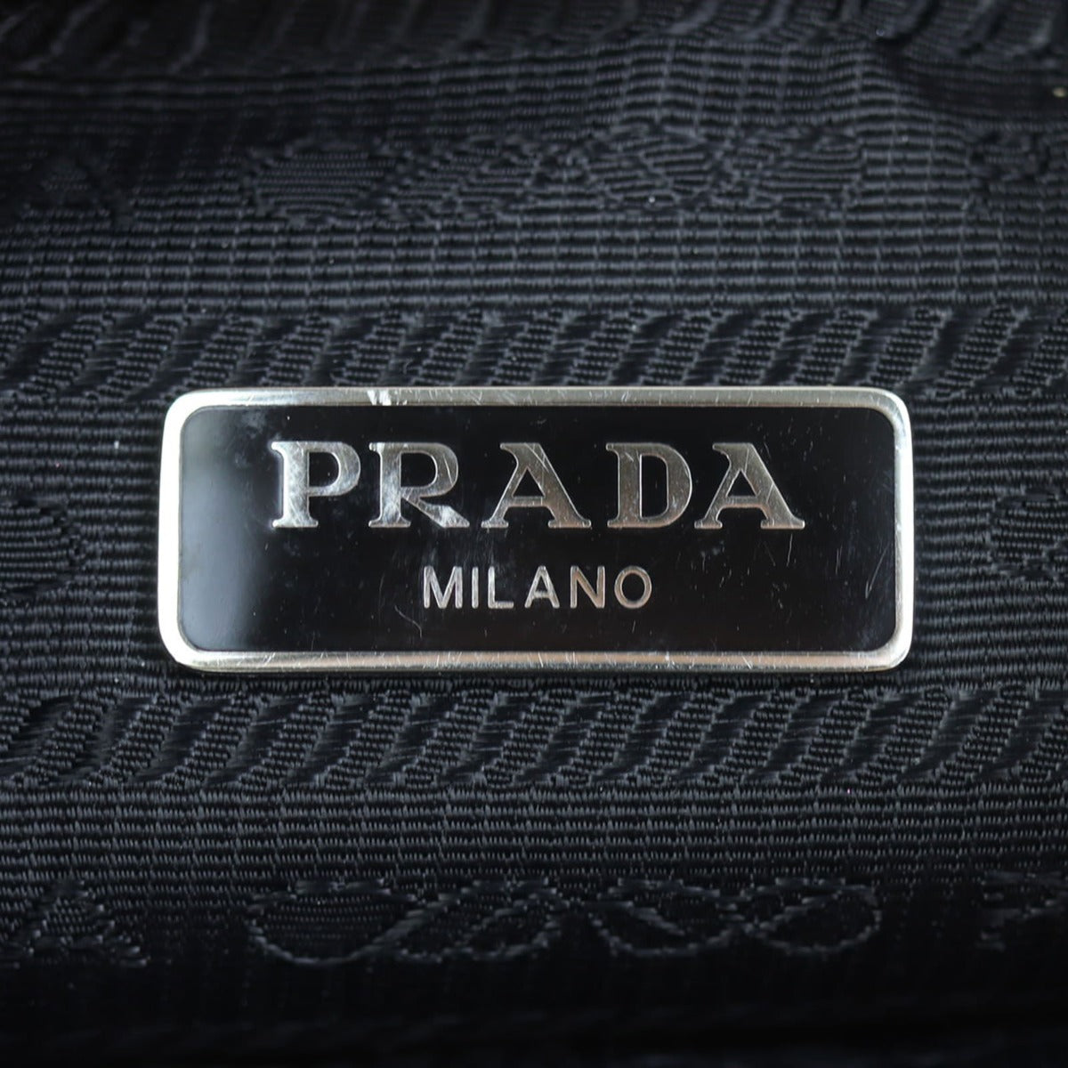 Prada Re-Edition 2005 Tessuto Shoulder Bag Hardware