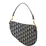 Dior Saddle Bag with Strap Oblique