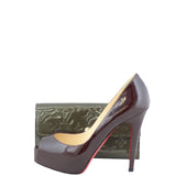 Louis Vuitton Sarah Wallet Monogram Vernis shoe