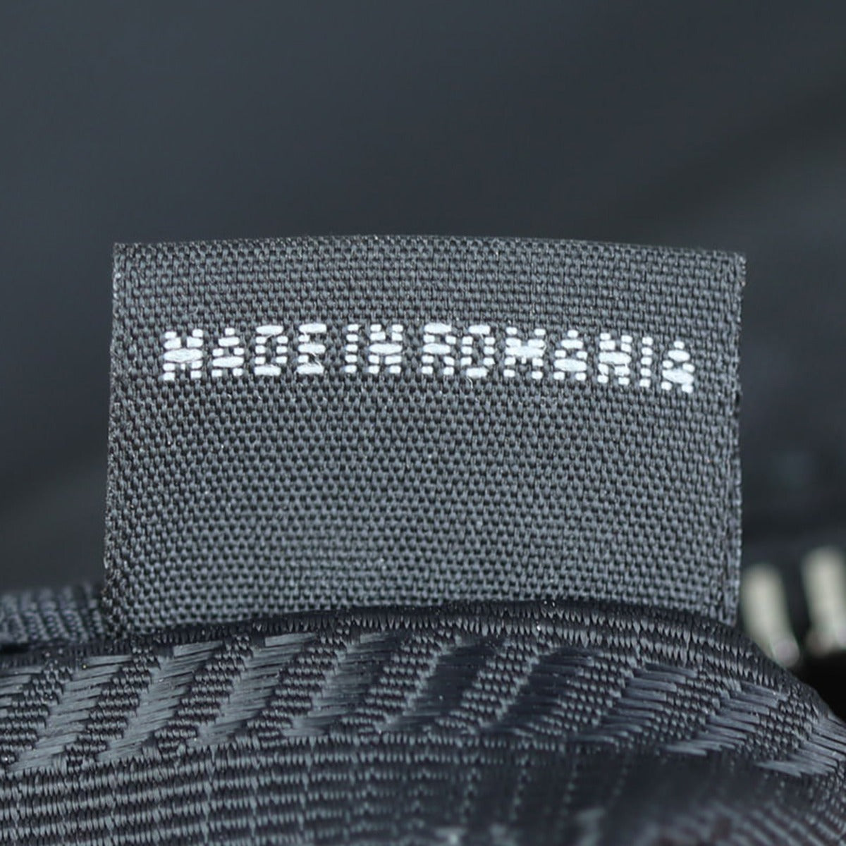 Prada Re-Edition 2005 Tessuto Shoulder Bag Interior Stamp