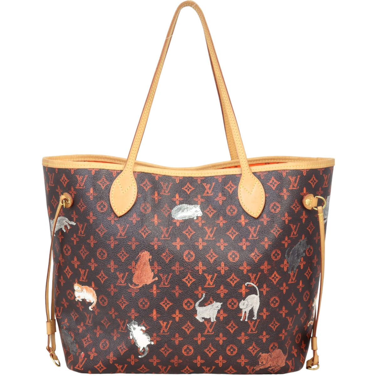 Louis Vuitton x Grace Coddington Neverfull MM Catogram