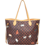 Louis Vuitton x Grace Coddington Neverfull MM Catogram
