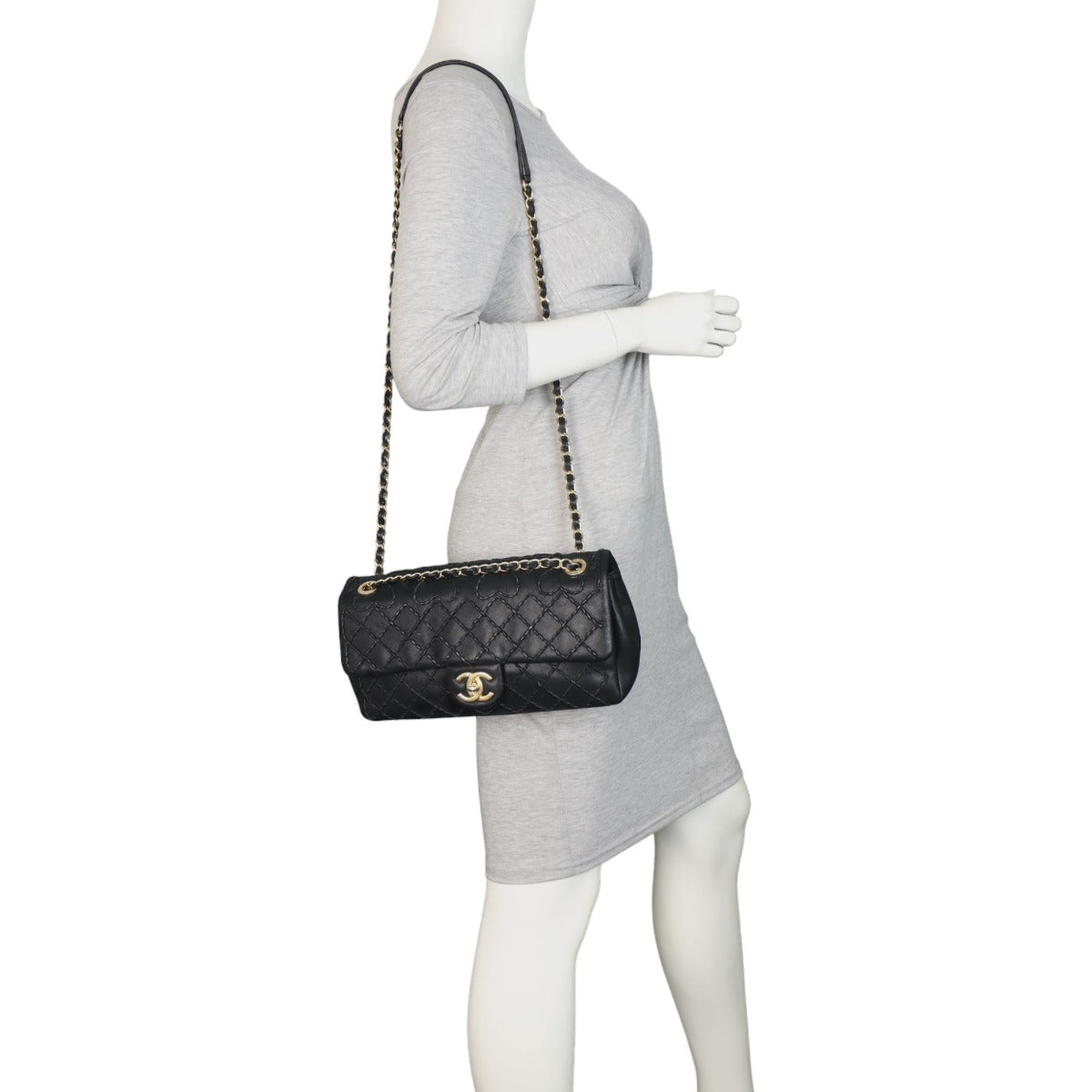 Chanel Ultra Stitch Single Flap Bag