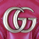 Gucci GG Marmont Matelasse Mini Shoulder Bag Hardware