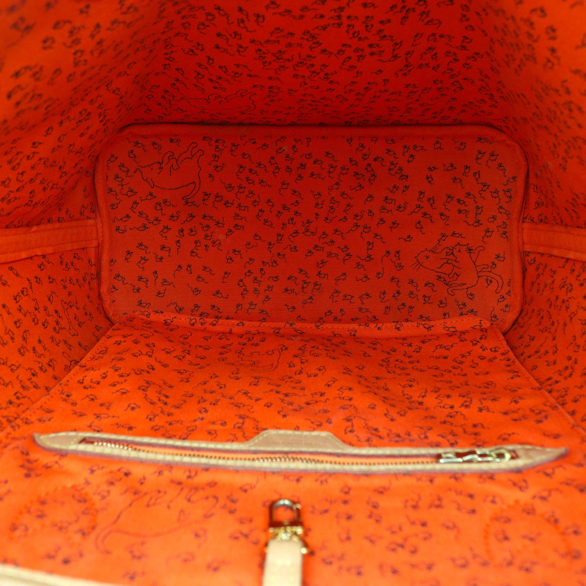 Louis Vuitton x Grace Coddington Neverfull MM Catogram