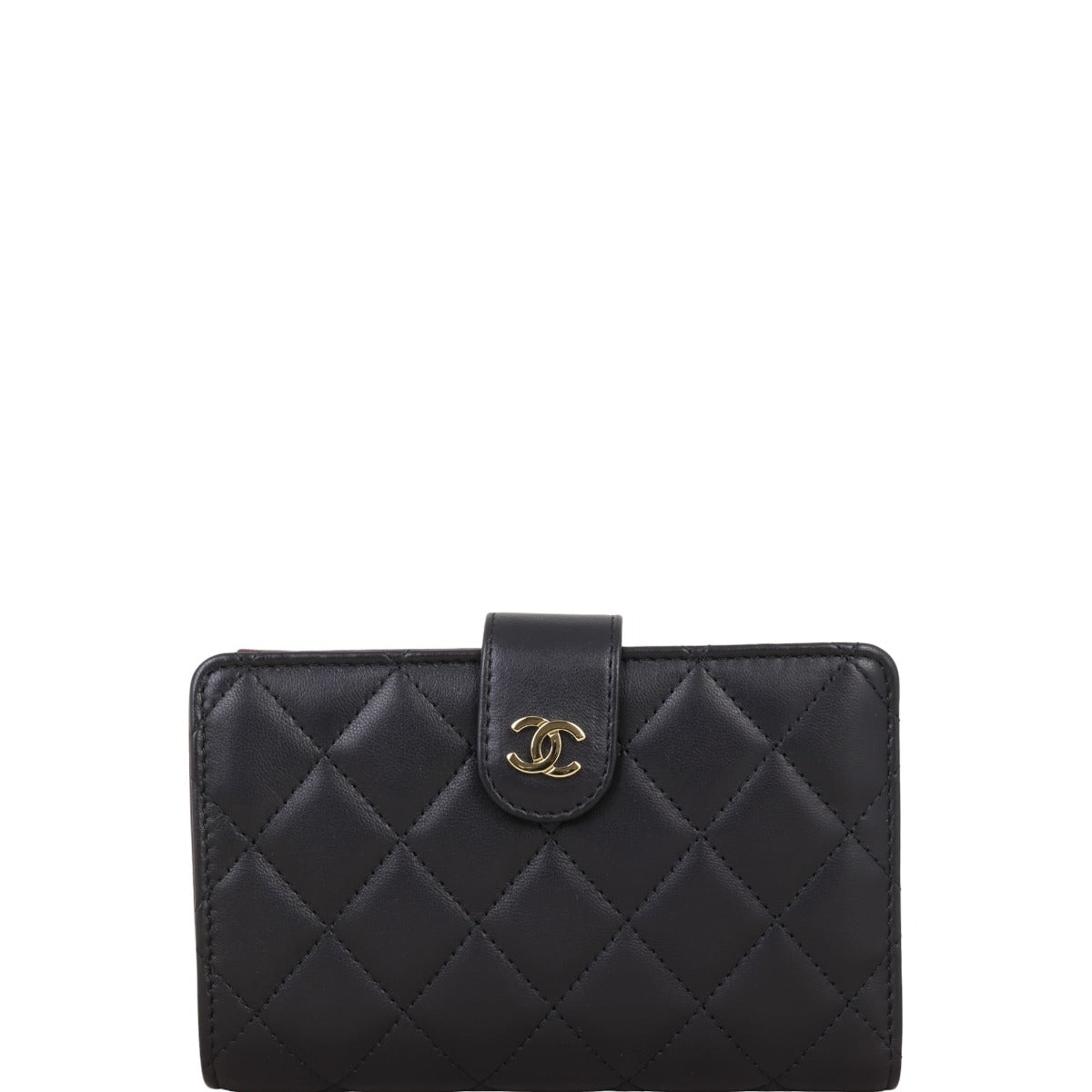 Chanel CC French Wallet | Black