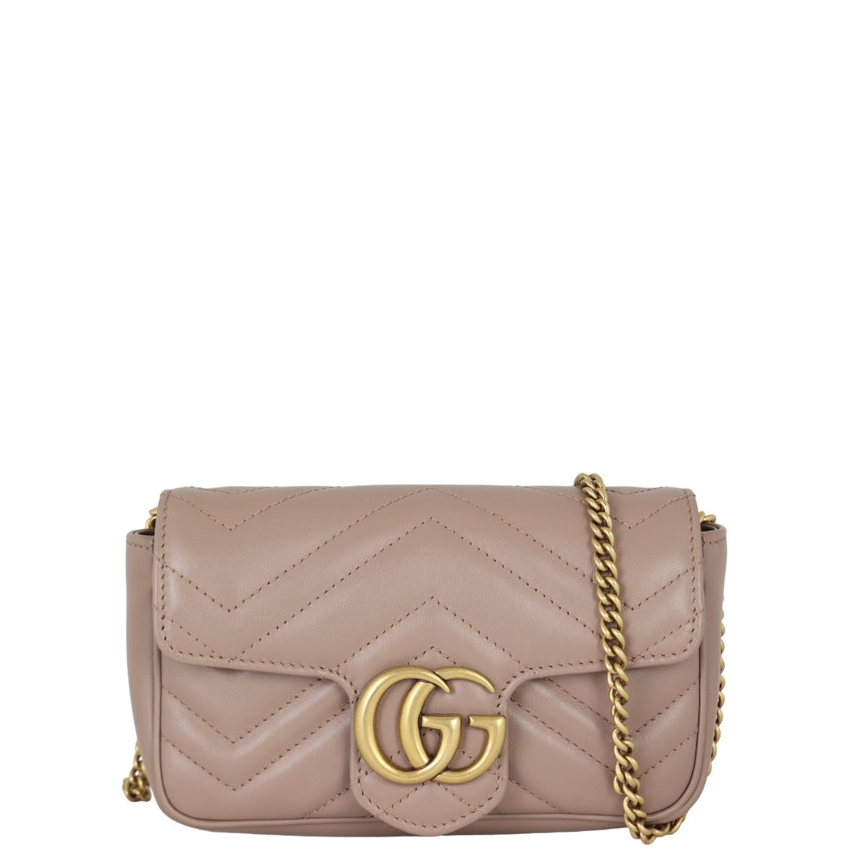 Gucci GG Marmont Matelasse Super Mini Shoulder Bag