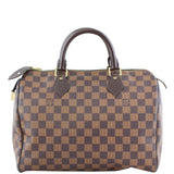 Louis Vuitton Speedy 30 Damier Ebene Back