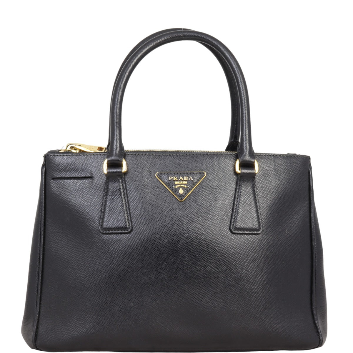 Prada Saffiano Lux Galleria Double Zip Tote Small