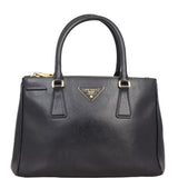 Prada Saffiano Lux Galleria Double Zip Tote Small