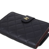 Chanel CC French Wallet | Black