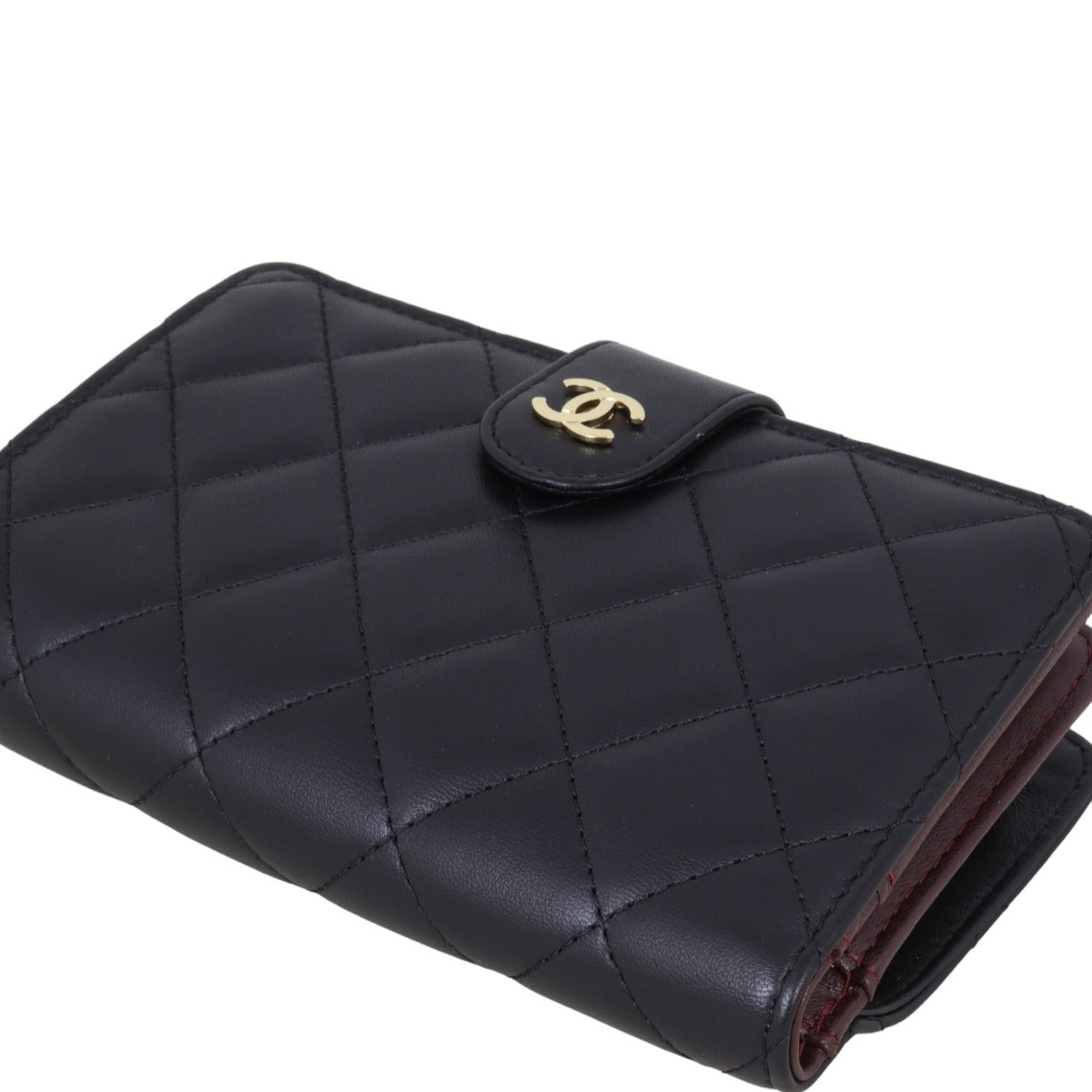 Chanel CC French Wallet | Black