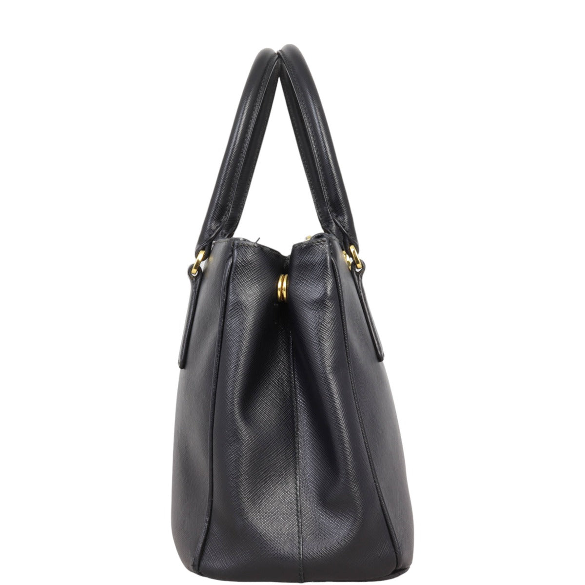 Prada Saffiano Lux Galleria Double Zip Tote Small
