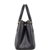 Prada Saffiano Lux Galleria Double Zip Tote Small