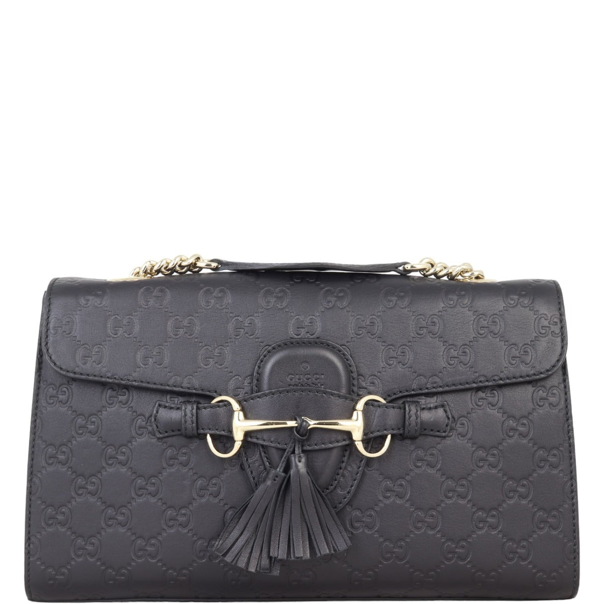 Gucci Emily Guccissima Chain Shoulder Bag