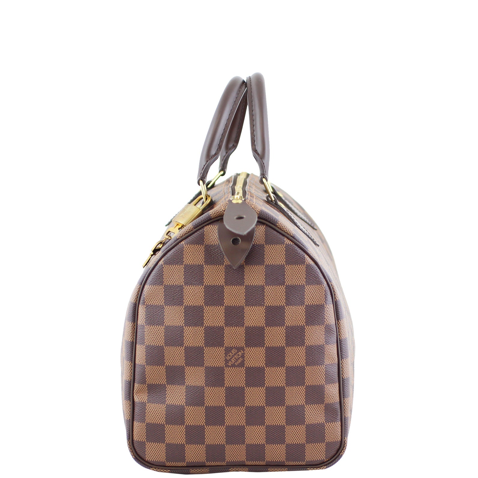 Louis Vuitton Speedy 30 Damier Ebene  Side