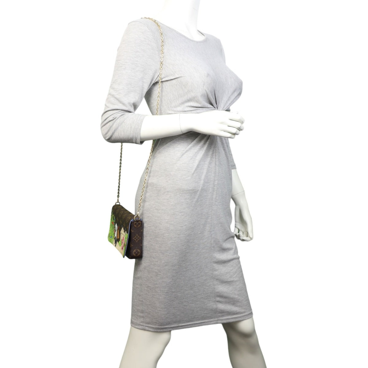 Louis Vuitton Felicie Pochette Monogram Vivienne 2021 Print