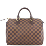 Louis Vuitton Speedy 30 Damier Ebene Back