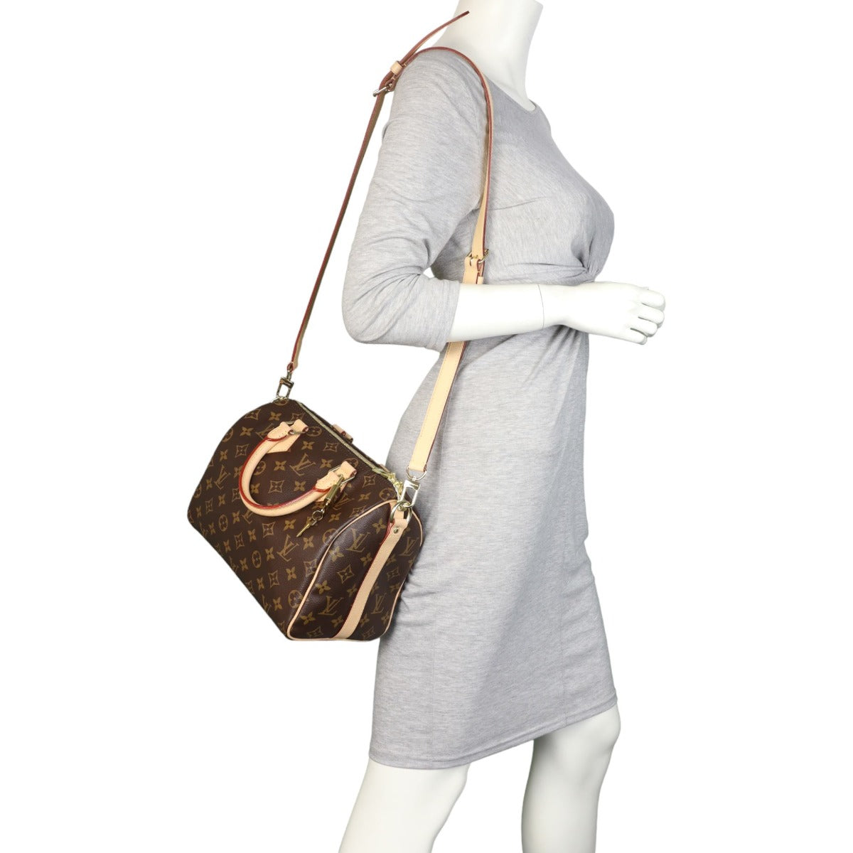 Louis Vuitton Speedy 25 Bandouliere Monogram