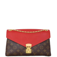 Louis Vuitton Pallas Chain Shoulder Bag Monogram