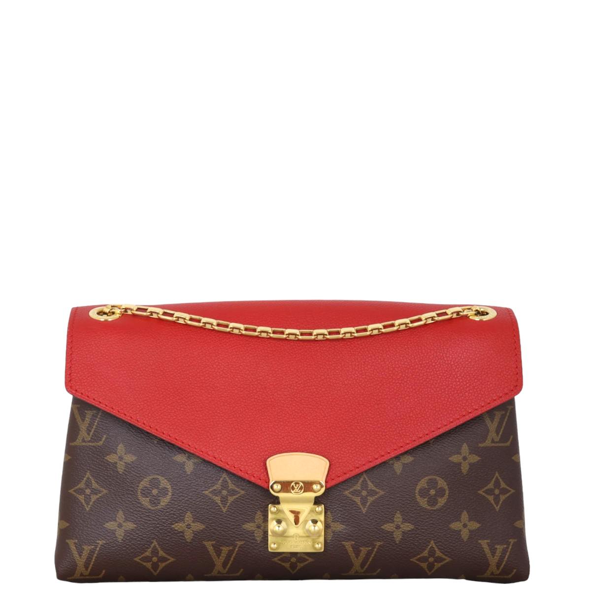 Louis Vuitton Pallas Chain Shoulder Bag Monogram