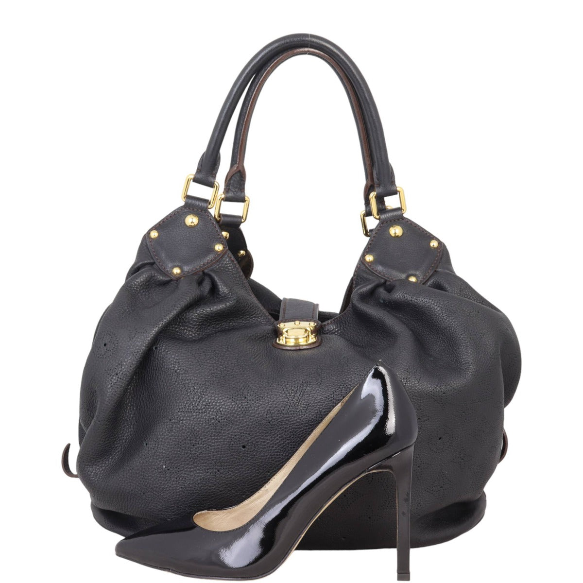 Louis Vuitton Mahina L Perforated Monogram