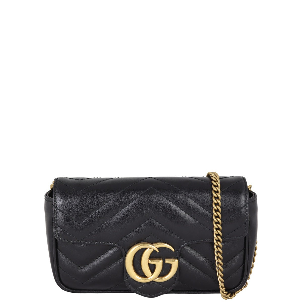 Gucci GG Marmont Matelasse Super Mini Shoulder Bag
