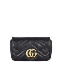 Gucci GG Marmont Matelasse Super Mini Shoulder Bag