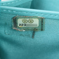 Chanel Boy Long Zip Around Wallet Chevron Date Code