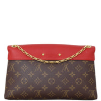 Louis Vuitton Pallas Chain Shoulder Bag Monogram