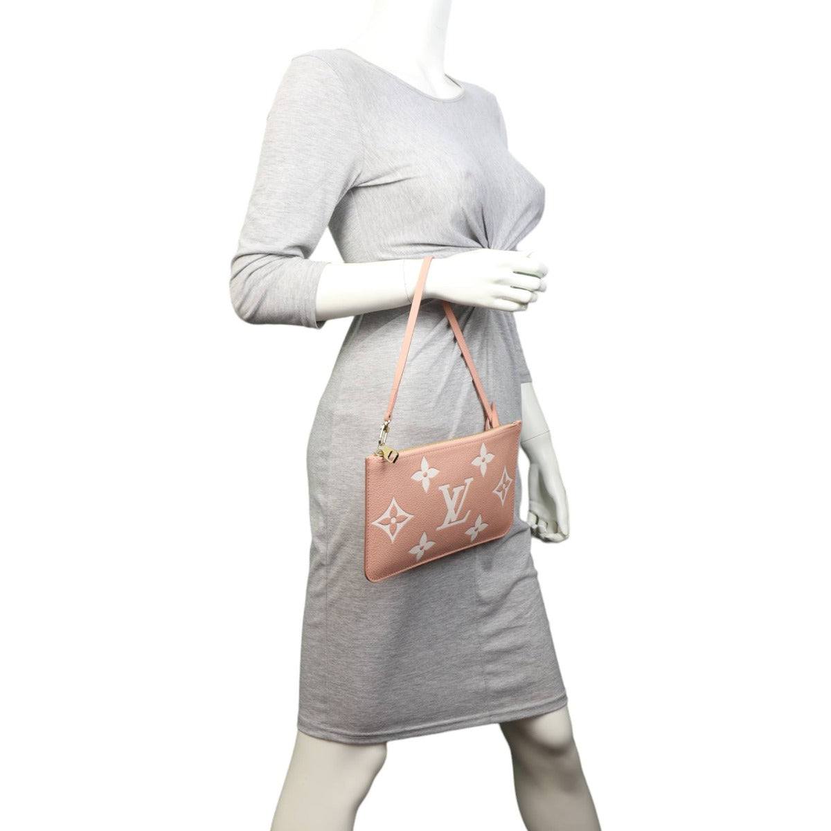 Louis Vuitton Neverfull Pochette Monogram Empreinte Giant