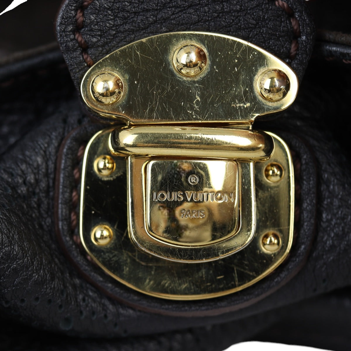 Louis Vuitton Mahina L Perforated Monogram