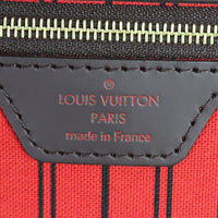 Louis Vuitton Neverfull MM Damier Ebene (no pouch) Interior Stamp