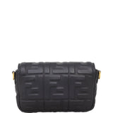 Fendi Baguette Mini Bag Embossed with Embroidered Strap